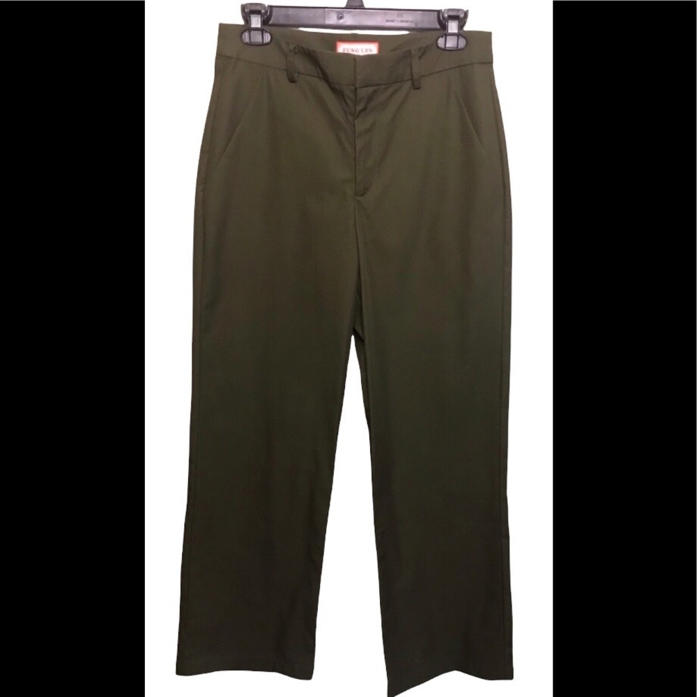 Fung Lan Army Green Pants